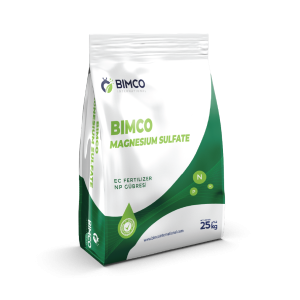 BIMCO MAGNESIUM SULFATE 0-0-52 fertilizer for chlorophyll and crop quality from BIMCO International
