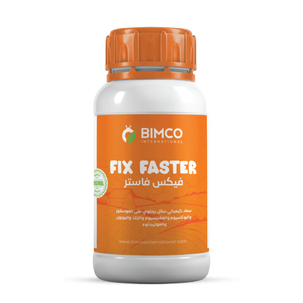 FIX FASTER liquid fertilizer with Phosphorus, Potassium, Magnesium, Zinc, Boron, Molybdenum from BIMCO International