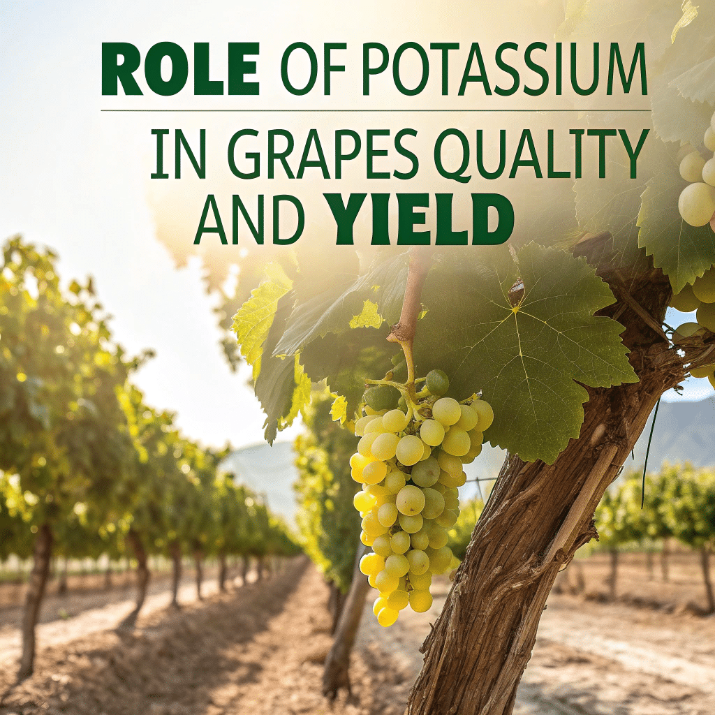Role of Potassium in Grapes Quality and Yield